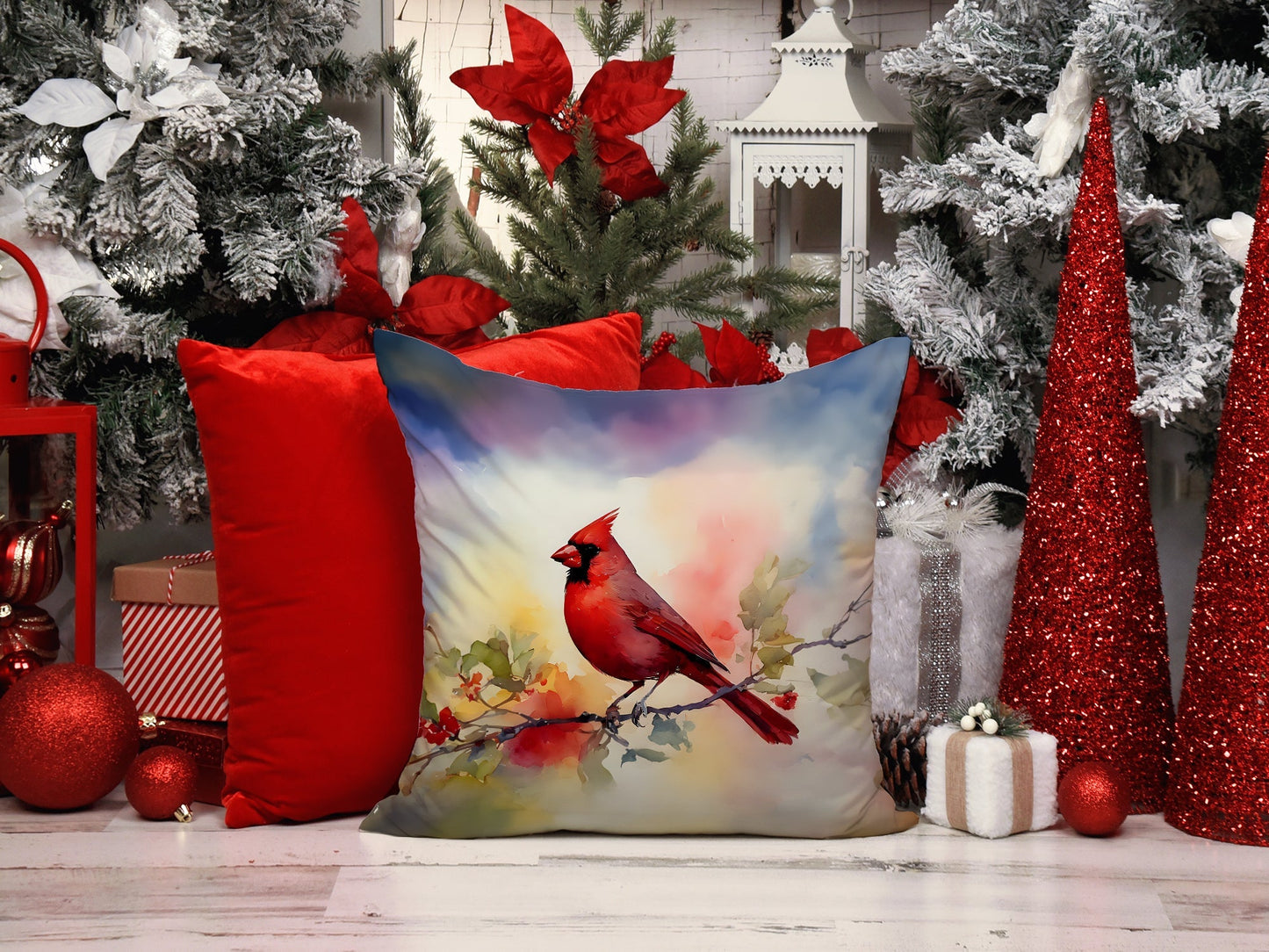Cardinal Throw Pillow - One Color / One Size - Home & Garden - Home Textile - Pillows