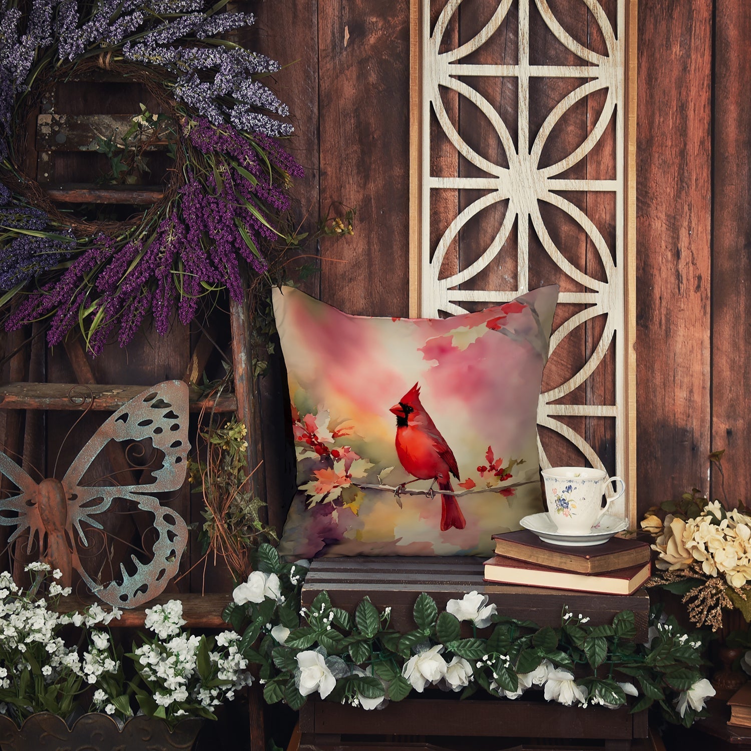 Cardinal Throw Pillow - One Color / One Size - Home & Garden - Home Textile - Pillows