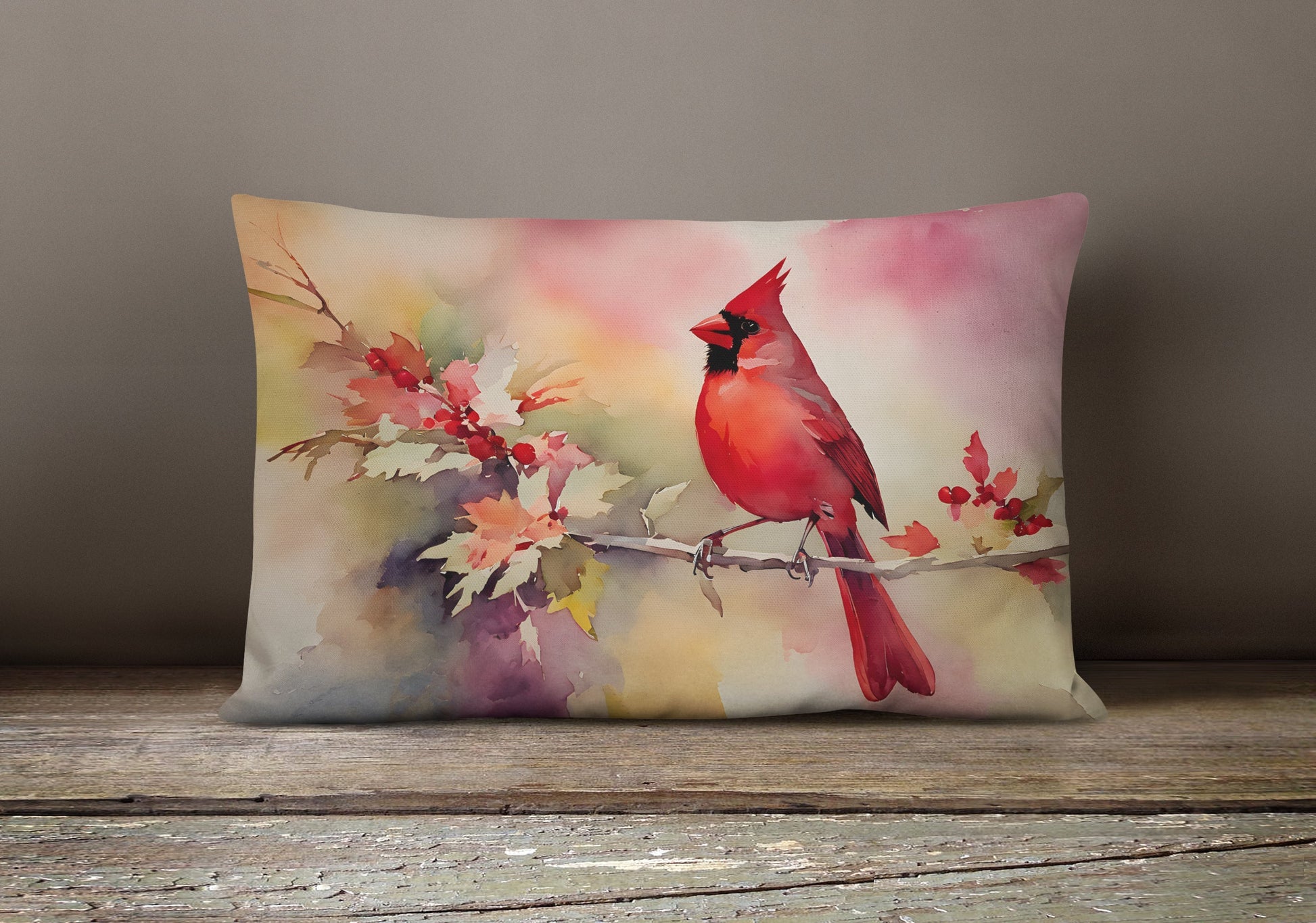 Cardinal Throw Pillow - One Color / One Size - Home & Garden - Home Textile - Pillows