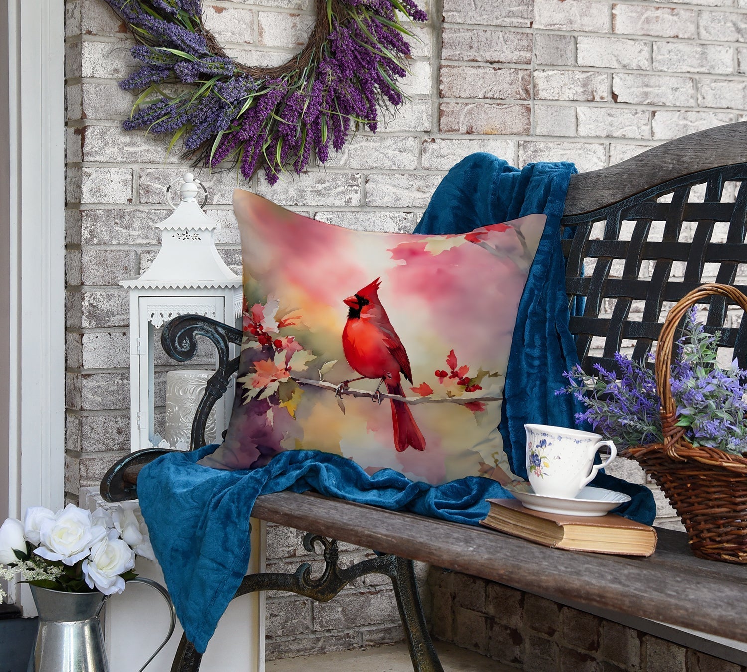 Cardinal Throw Pillow - One Color / One Size - Home & Garden - Home Textile - Pillows
