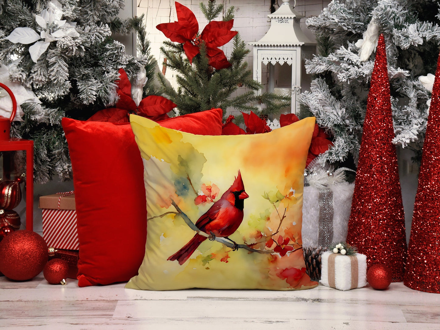 Cardinal Throw Pillow - One Color / One Size - Home & Garden - Home Textile - Pillows