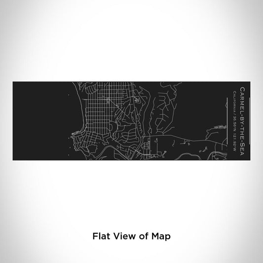 Carmel-by-the-Sea - California Map Insulated Cup in Matte Black - Drinkware
