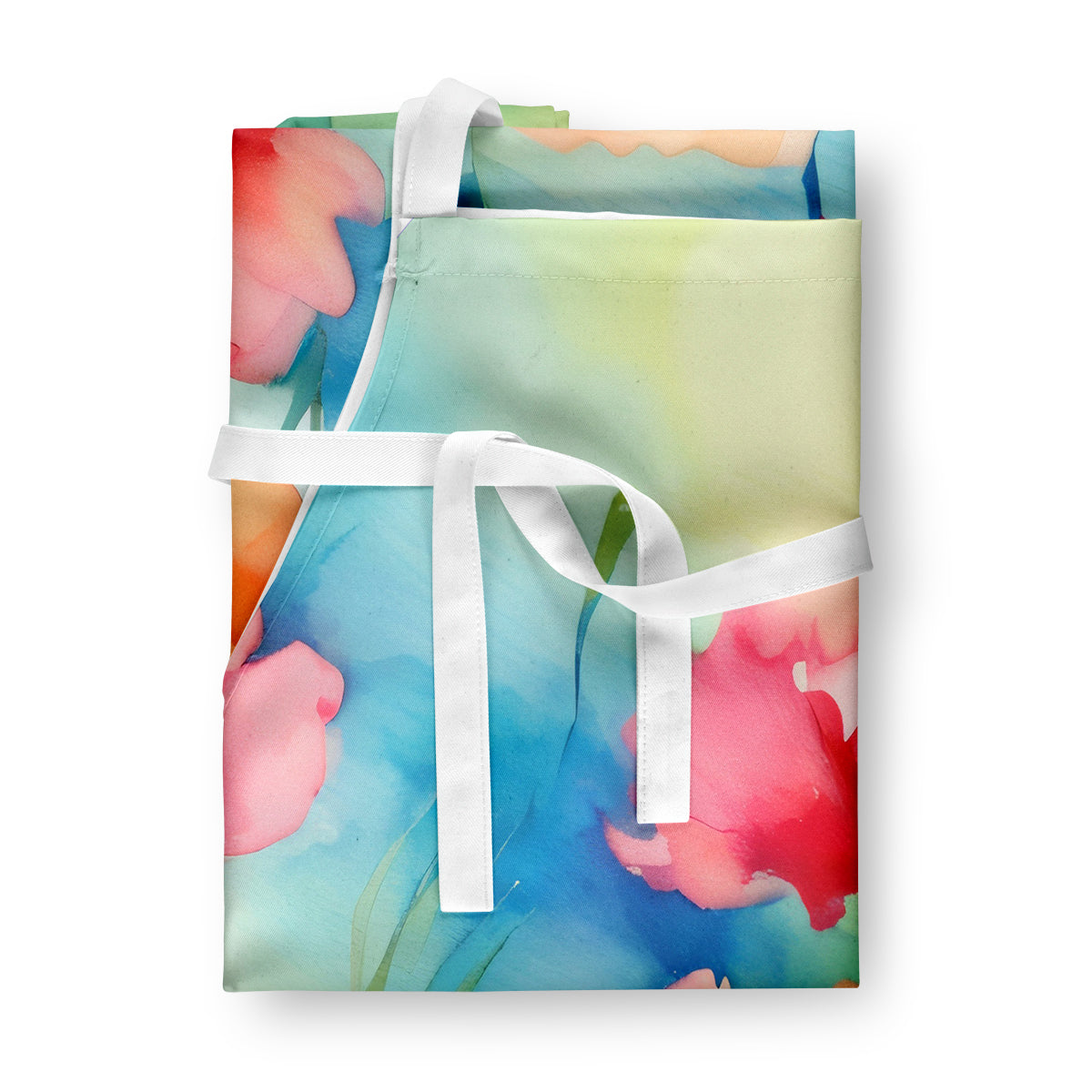 Carnations in Watercolor Apron - One Color / One Size - Home & Garden - Kitchen Dining & Bar - Table Decoration &