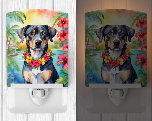 Catahoula Luau Ceramic Night Light - One Color / One Size - Home & Garden - Home Improvement - Lights & Lighting