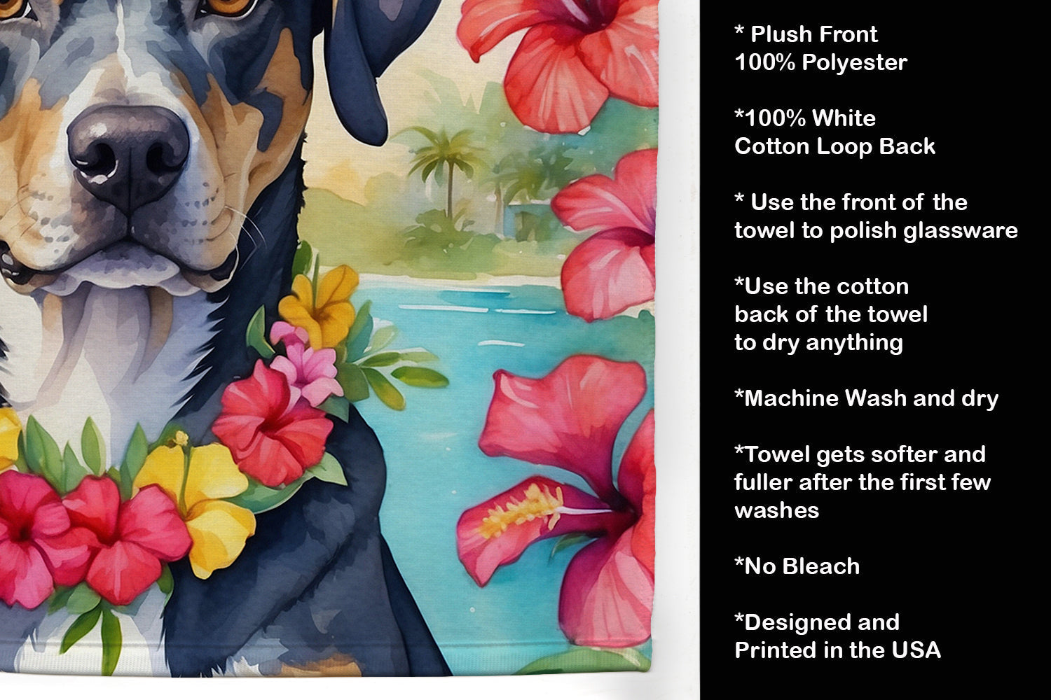 Catahoula Luau Kitchen Towel - One Color / One Size - Home & Garden - Home Textile - Towels