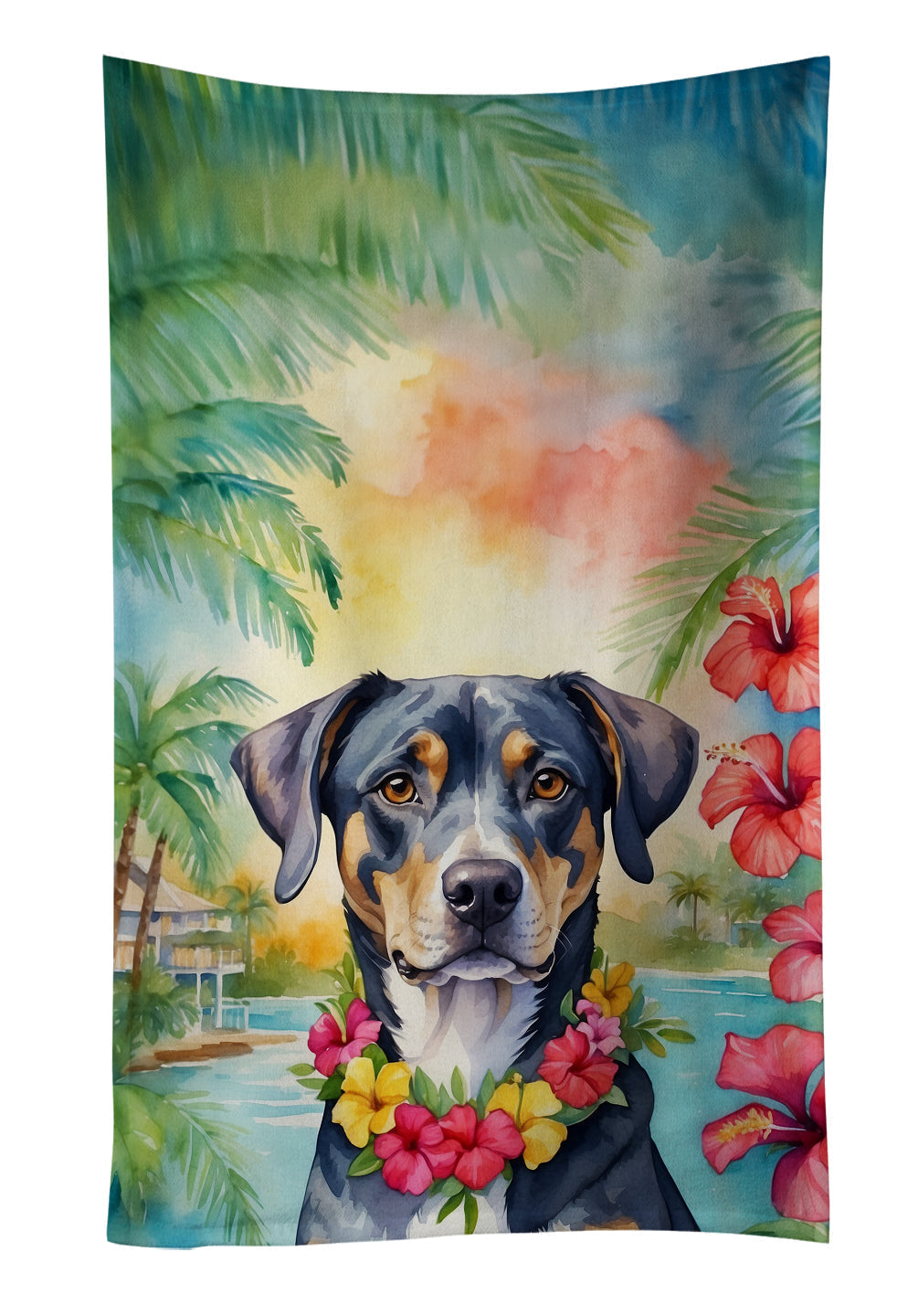 Catahoula Luau Kitchen Towel - One Color / One Size - Home & Garden - Home Textile - Towels