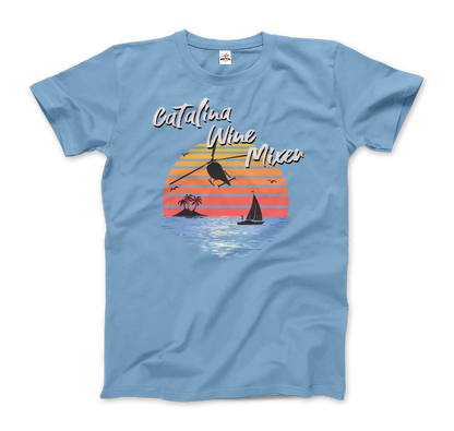 Catalina Wine Mixer Step Brothers Movie T-Shirt - Men’s Fashion - Men’s Clothing - Shirts - Short Sleeve Shirts