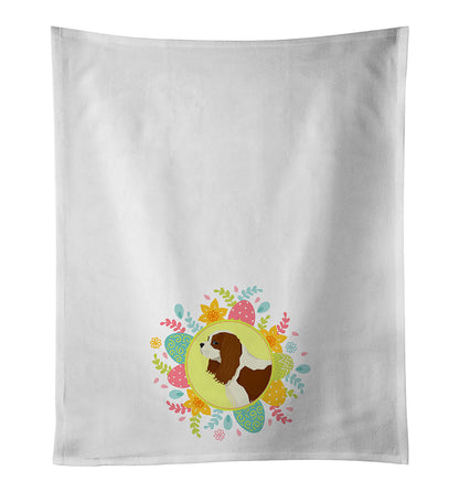 Cavalier Spaniel Easter Kitchen Towel Set of 2 - One Color / One Size - Home & Garden - Home Textile - Towels