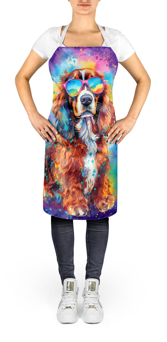 Cavalier Spaniel Hippie Dawg Apron - One Color / One Size - Home & Garden - Kitchen Dining & Bar - Table Decoration &