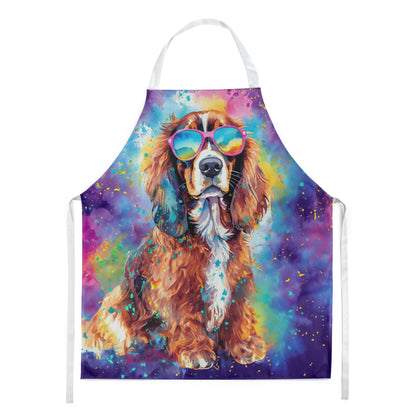 Cavalier Spaniel Hippie Dawg Apron - One Color / One Size - Home & Garden - Kitchen Dining & Bar - Table Decoration &
