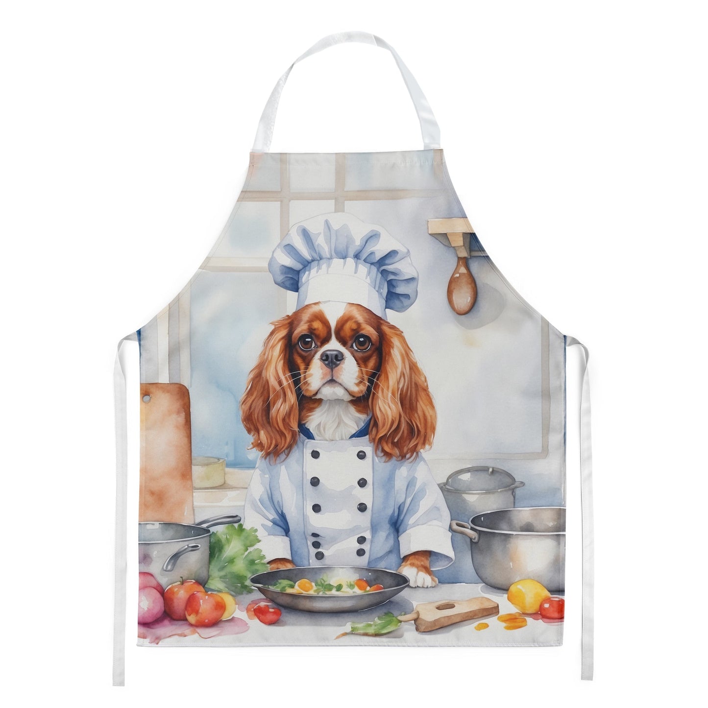 Cavalier Spaniel the Chef Apron - One Color / One Size - Home & Garden - Kitchen Dining & Bar - Table Decoration &