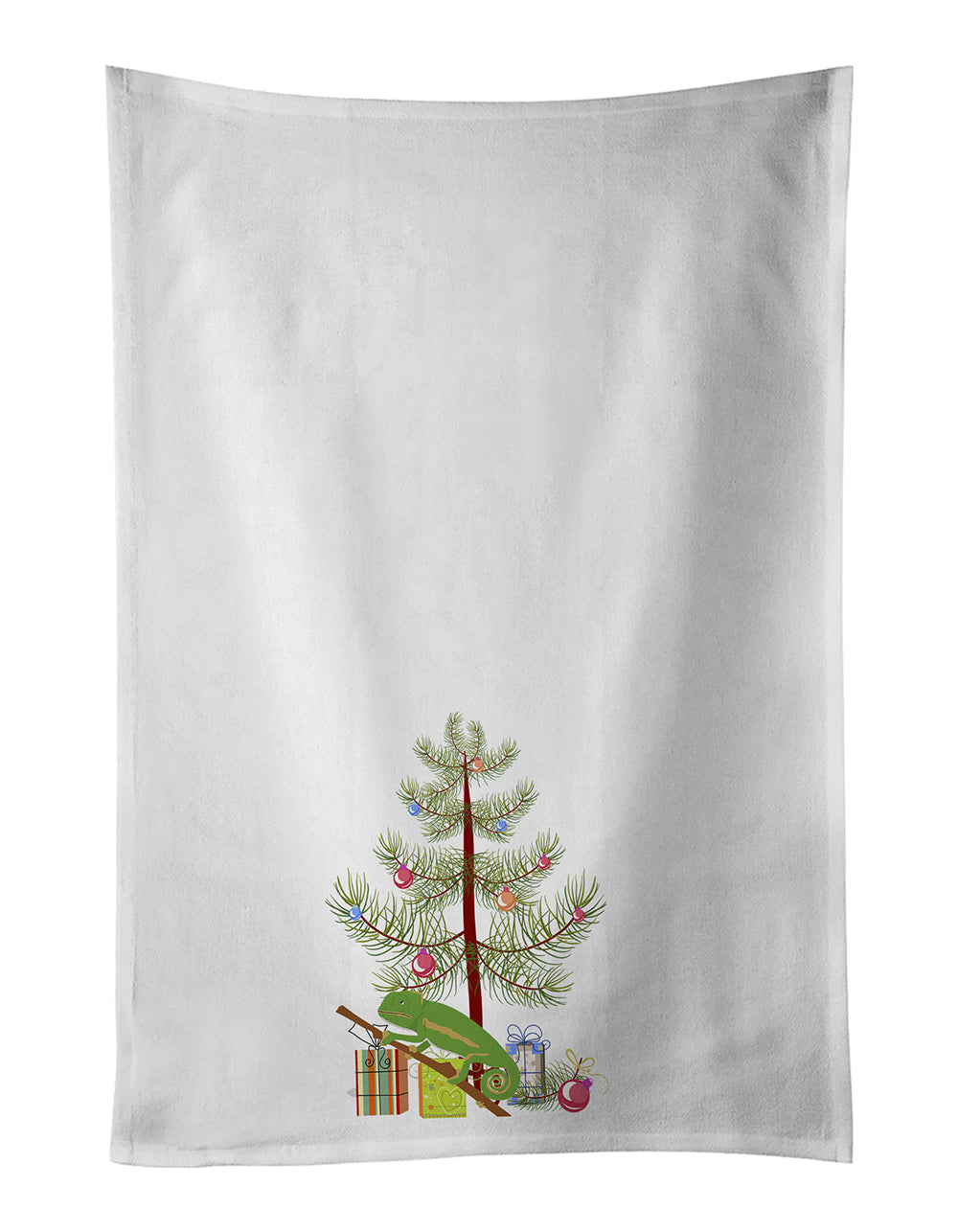 Chameleon Merry Christmas Kitchen Towel Set of 2 - One Color / One Size - Home & Garden - Home Textile - Towels