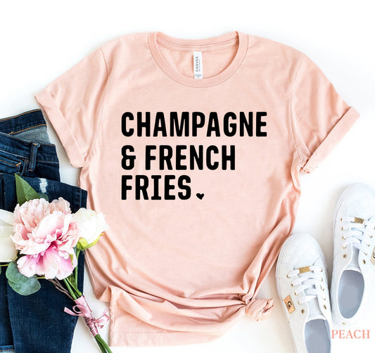 Champagne & French Fries - Women’s Fashion - Women’s Clothing - Tops & Tees - T-Shirts
