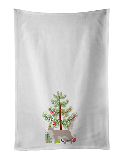 Chantilly Tiffany Cat Christmas Kitchen Towel Set of 2 - One Color / One Size - Home & Garden - Home Textile - Towels