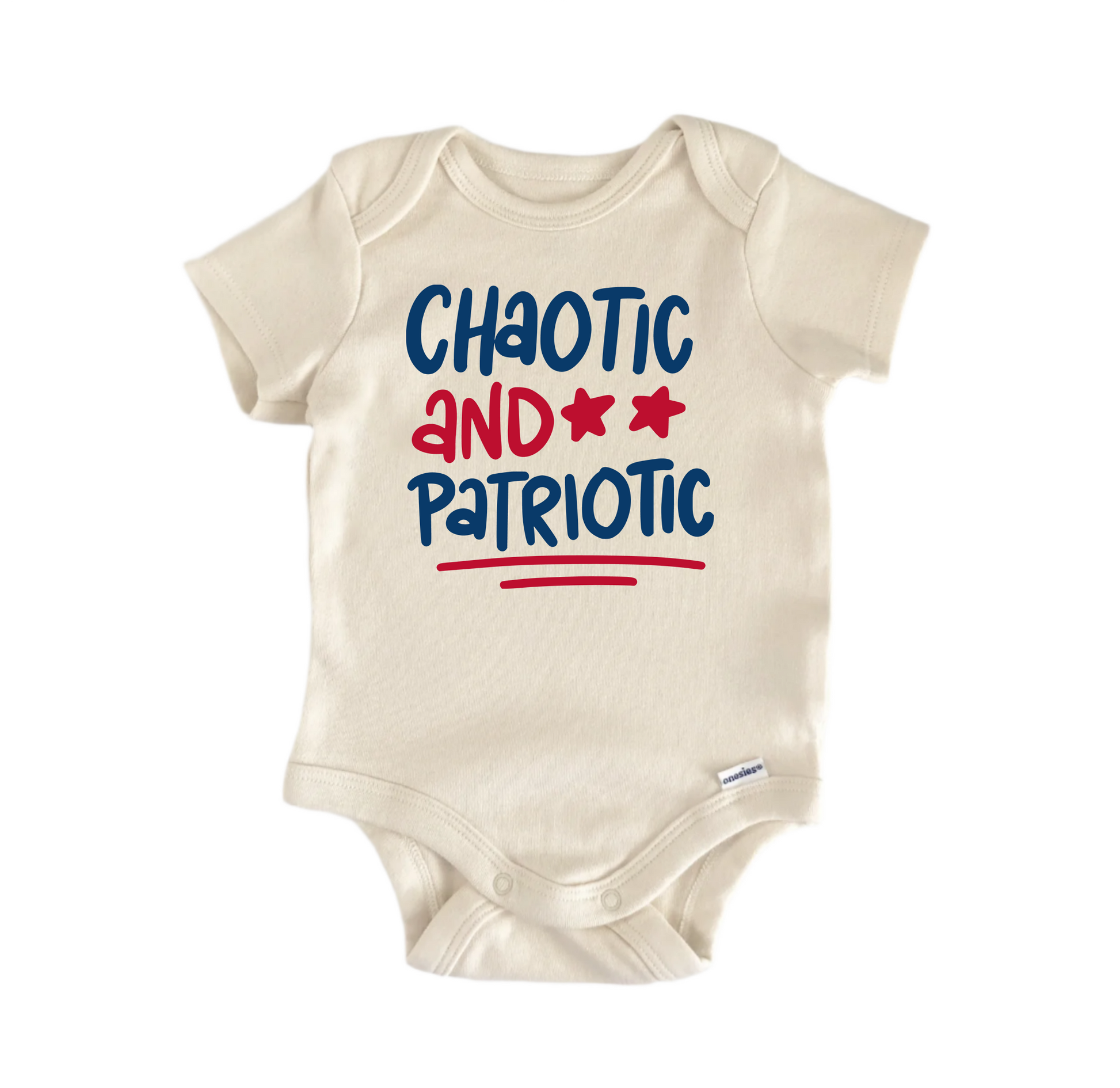 Chaotic and Patriotic - Baby Boy Girl Clothes Bodysuit Funny Cute Newborn - Kids & Babies - Mother & Kids - Boys’ Baby