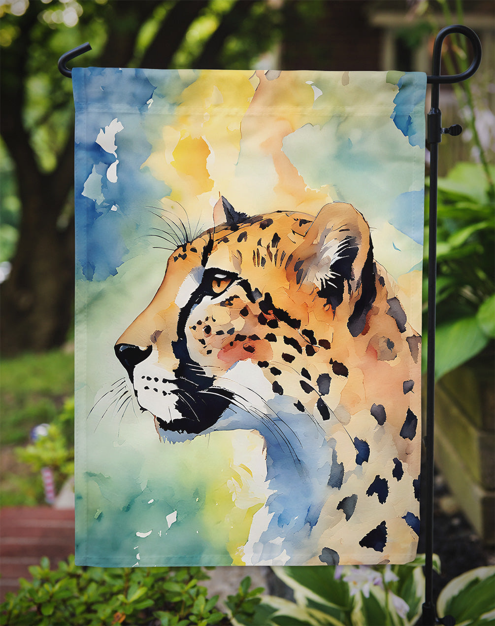 Cheetah Garden Flag - One Color / One Size - Home & Garden - Home Decor - Flags Banners & Accessories
