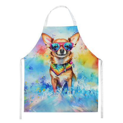 Chihuahua Hippie Dawg Apron - One Color / One Size - Home & Garden - Kitchen Dining & Bar - Table Decoration &