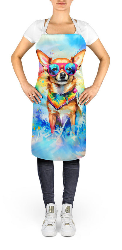 Chihuahua Hippie Dawg Apron - One Color / One Size - Home & Garden - Kitchen Dining & Bar - Table Decoration &