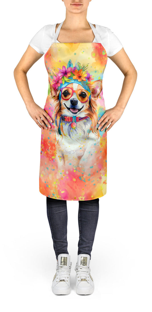 Chihuahua Hippie Dawg Apron - One Color / One Size - Home & Garden - Kitchen Dining & Bar - Table Decoration &