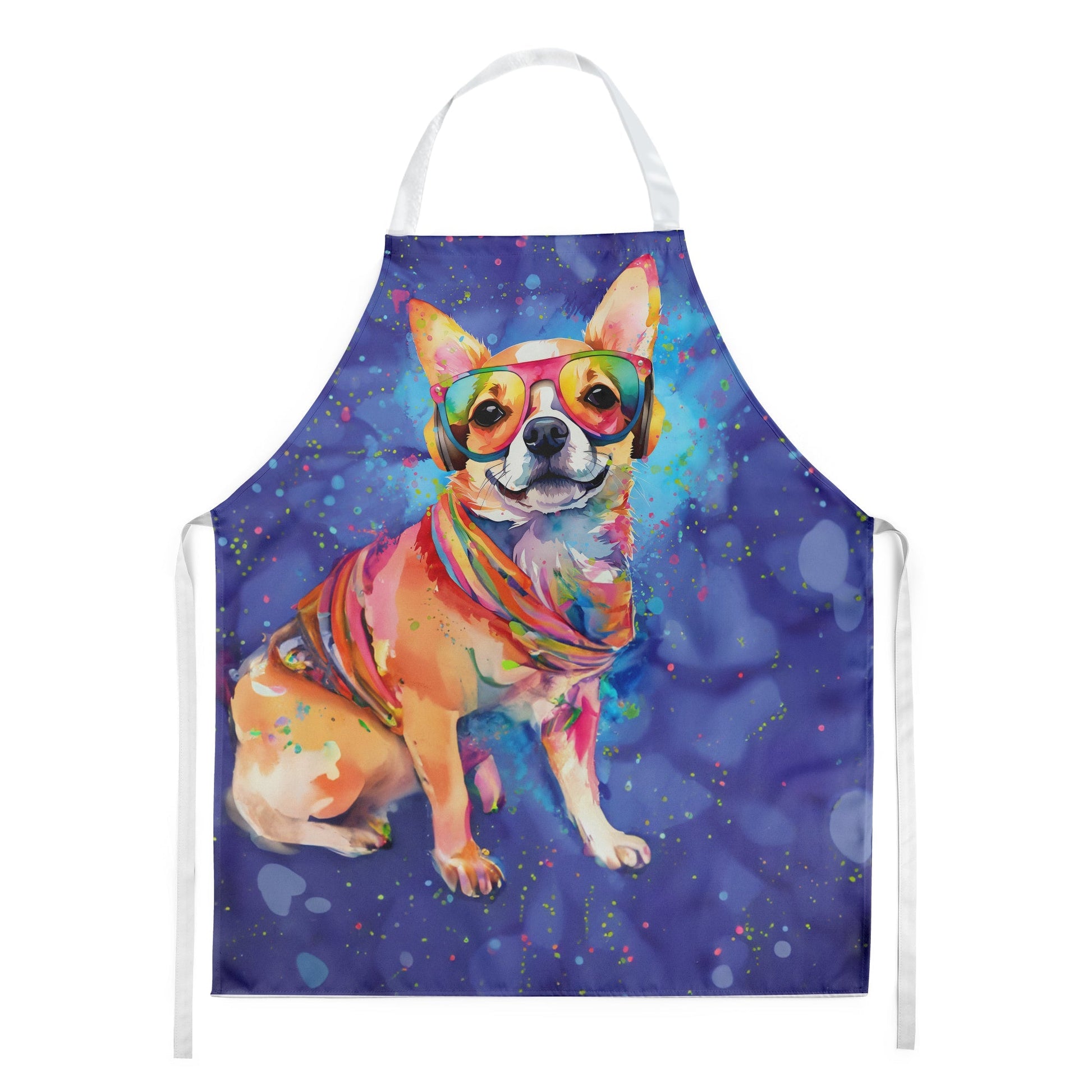 Chihuahua Hippie Dawg Apron - One Color / One Size - Home & Garden - Kitchen Dining & Bar - Table Decoration &