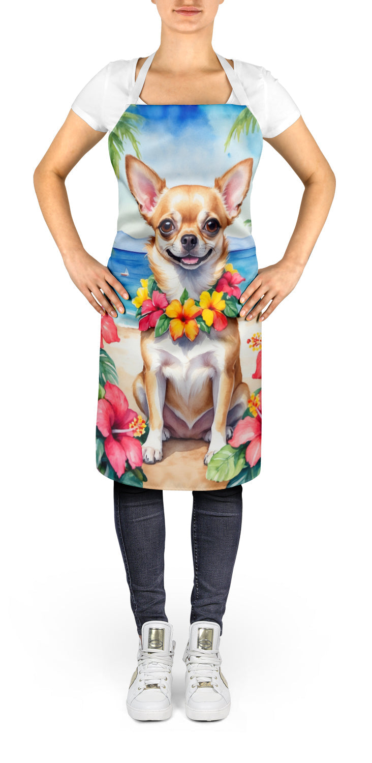 Chihuahua Luau Apron - One Color / One Size - Home & Garden - Kitchen Dining & Bar - Table Decoration & Accessories