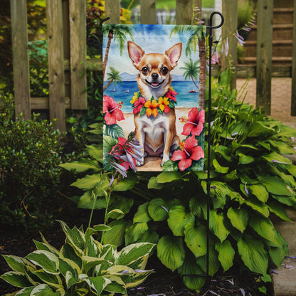 Chihuahua Luau Garden Flag - One Color / One Size - Home & Garden - Home Decor - Flags Banners & Accessories