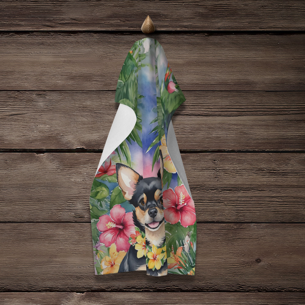 Chihuahua Luau Kitchen Towel - One Color / One Size - Home & Garden - Home Textile - Towels
