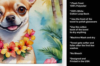 Chihuahua Luau Kitchen Towel - One Color / One Size - Home & Garden - Home Textile - Towels