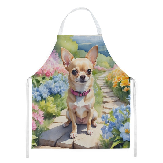 Chihuahua Spring Path Apron - One Color / One Size - Home & Garden - Kitchen Dining & Bar - Table Decoration &