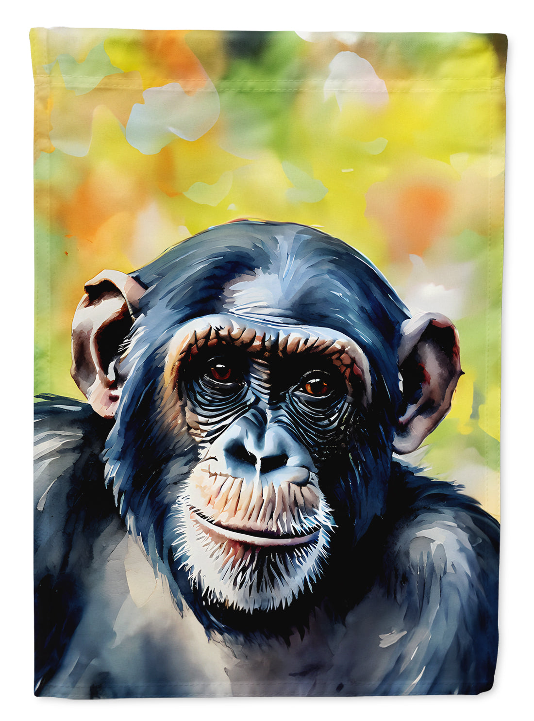 Chimpanzee Garden Flag - One Color / One Size - Home & Garden - Home Decor - Flags Banners & Accessories