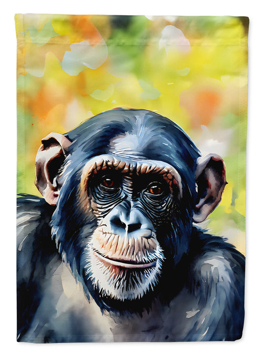 Chimpanzee Garden Flag - One Color / One Size - Home & Garden - Home Decor - Flags Banners & Accessories