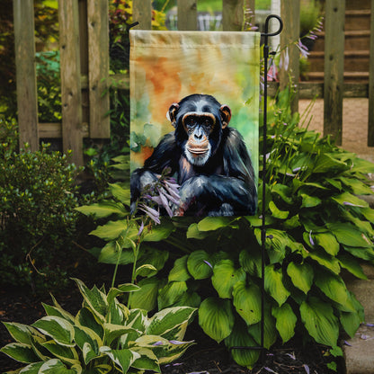 Chimpanzee Garden Flag - One Color / One Size - Home & Garden - Home Decor - Flags Banners & Accessories