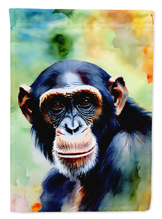 Chimpanzee Garden Flag - One Color / One Size - Home & Garden - Home Decor - Flags Banners & Accessories