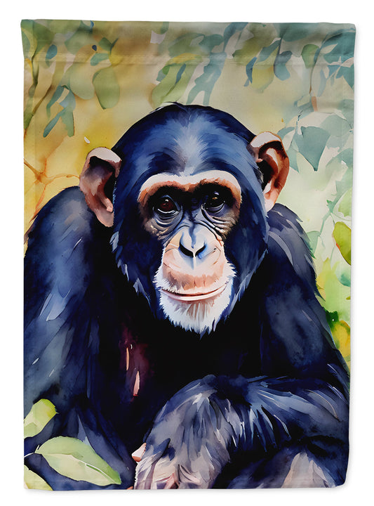 Chimpanzee Garden Flag - One Color / One Size - Home & Garden - Home Decor - Flags Banners & Accessories