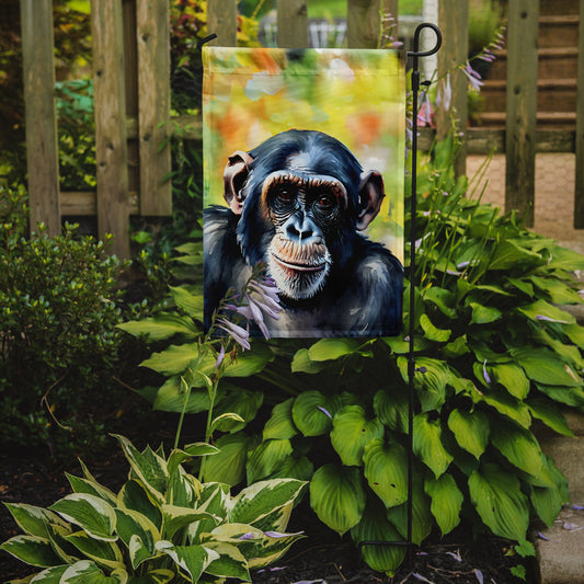 Chimpanzee Garden Flag - One Color / One Size - Home & Garden - Home Decor - Flags Banners & Accessories