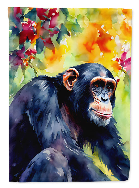 Chimpanzee Garden Flag - One Color / One Size - Home & Garden - Home Decor - Flags Banners & Accessories