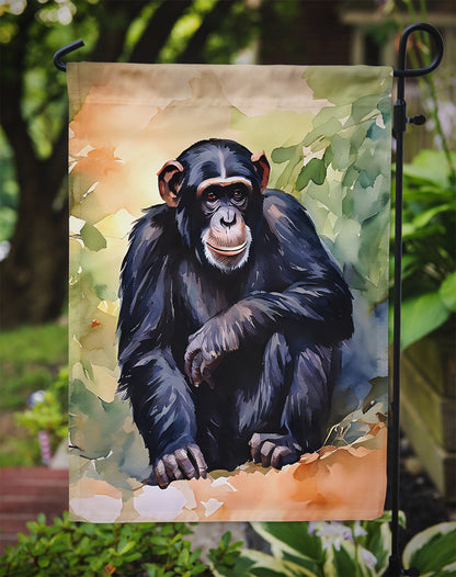 Chimpanzee Garden Flag - One Color / One Size - Home & Garden - Home Decor - Flags Banners & Accessories