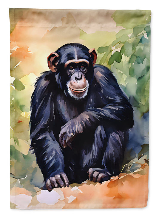 Chimpanzee Garden Flag - One Color / One Size - Home & Garden - Home Decor - Flags Banners & Accessories