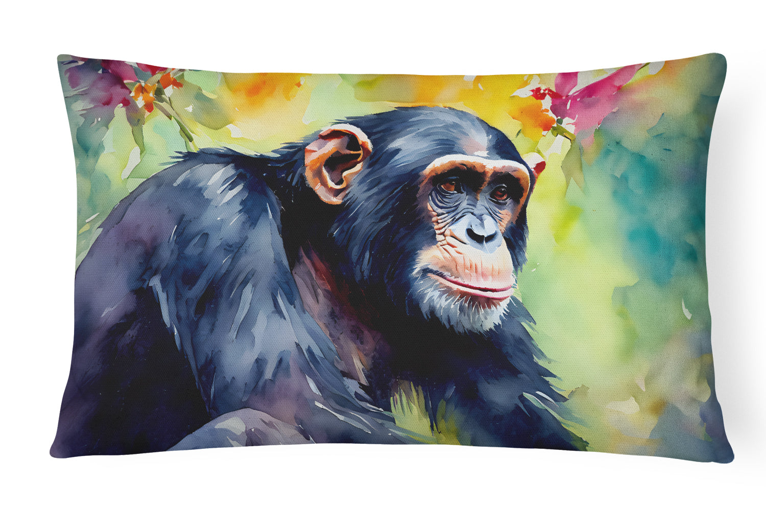Chimpanzee Throw Pillow - One Color / One Size - Home & Garden - Home Textile - Pillows
