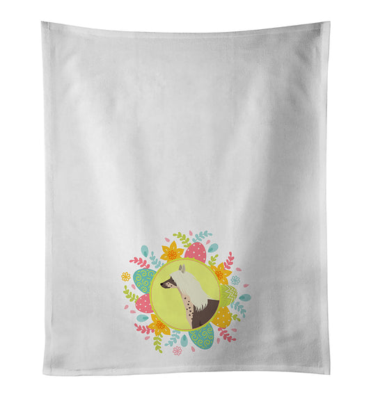 Chinese Crested Easter Kitchen Towel Set of 2 - One Color / One Size - Home & Garden - Home Textile - Towels