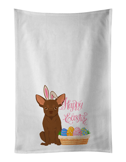 Chocolate Chihuahua Easter Kitchen Towel Set of 2 - One Color / One Size - Home & Garden - Home Textile - Towels