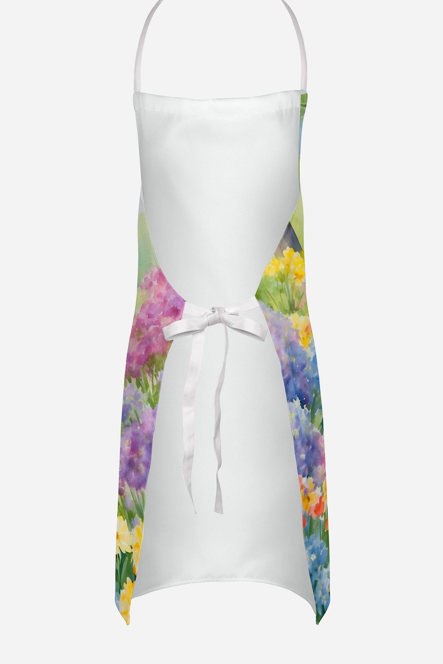 Chocolate Poodle Spring Path Apron - One Color / One Size - Home & Garden - Kitchen Dining & Bar - Table Decoration &