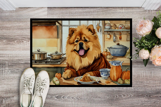 Chow Chow Fall Kitchen Pumpkins Doormat - One Color / One Size - Home & Garden - Home Textile - Carpets & Rugs