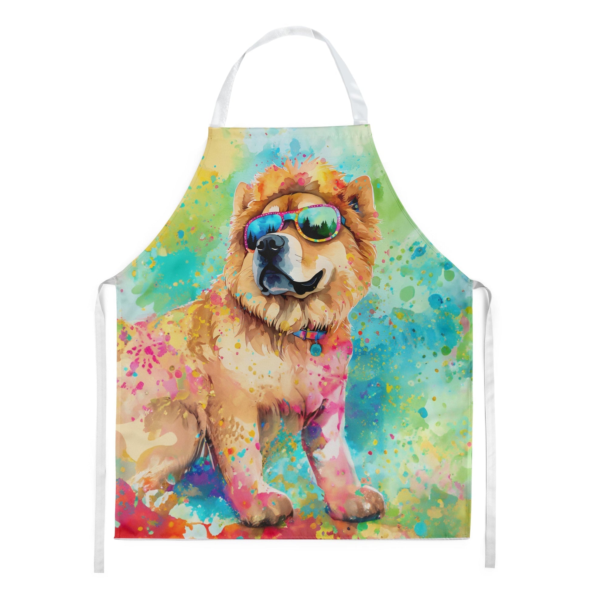 Chow Chow Hippie Dawg Apron - One Color / One Size - Home & Garden - Kitchen Dining & Bar - Table Decoration &
