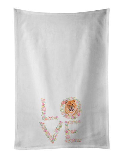 Chow Chow Love Kitchen Towel Set of 2 - One Color / One Size - Home & Garden - Home Textile - Towels