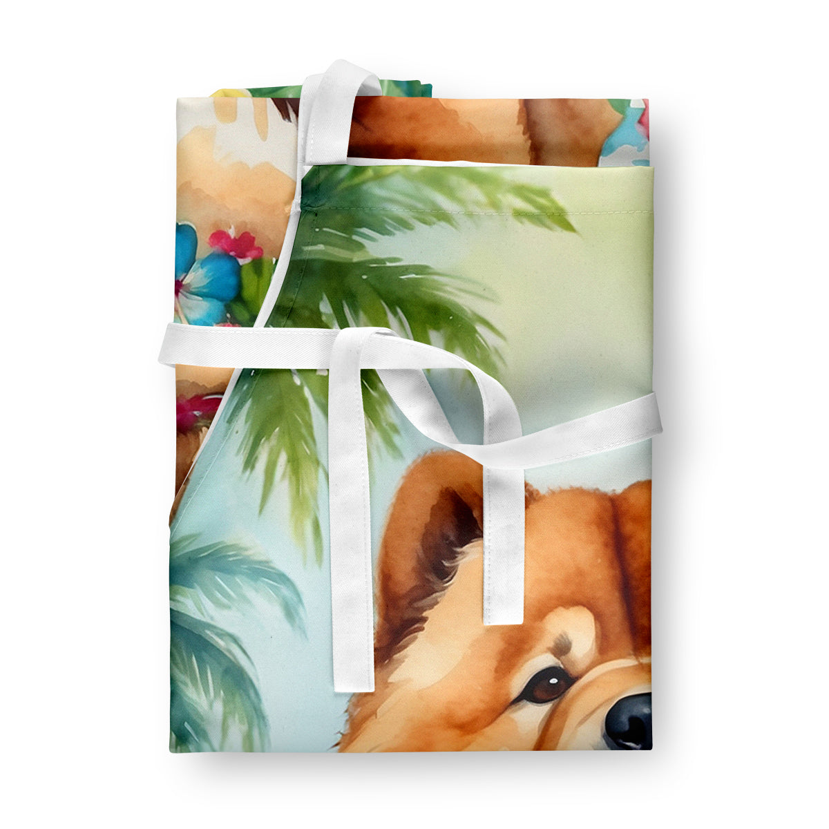 Chow Chow Luau Apron - One Color / One Size - Home & Garden - Kitchen Dining & Bar - Table Decoration & Accessories