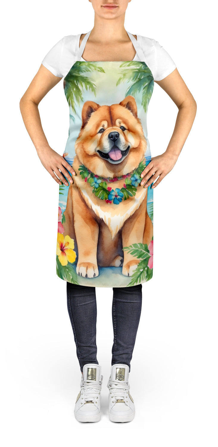 Chow Chow Luau Apron - One Color / One Size - Home & Garden - Kitchen Dining & Bar - Table Decoration & Accessories
