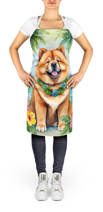 Chow Chow Luau Apron - One Color / One Size - Home & Garden - Kitchen Dining & Bar - Table Decoration & Accessories