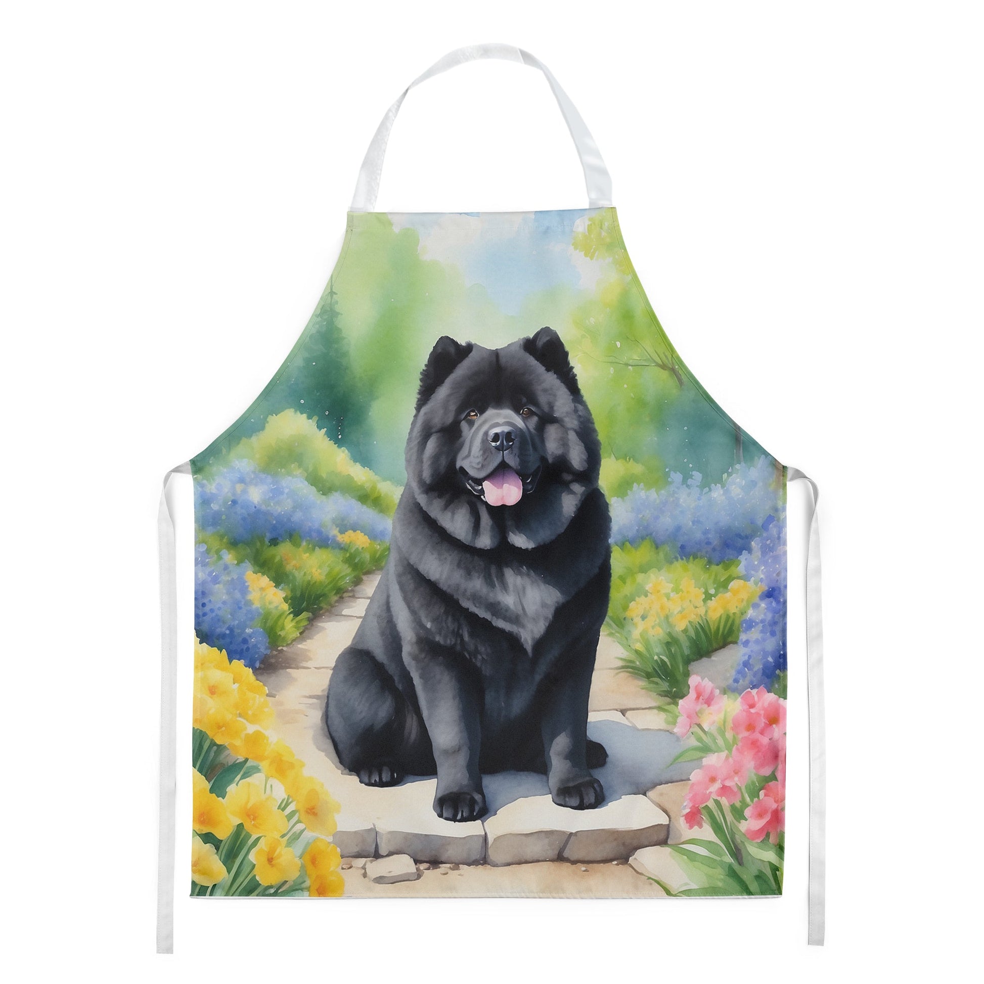Chow Chow Spring Path Apron - One Color / One Size - Home & Garden - Kitchen Dining & Bar - Table Decoration &