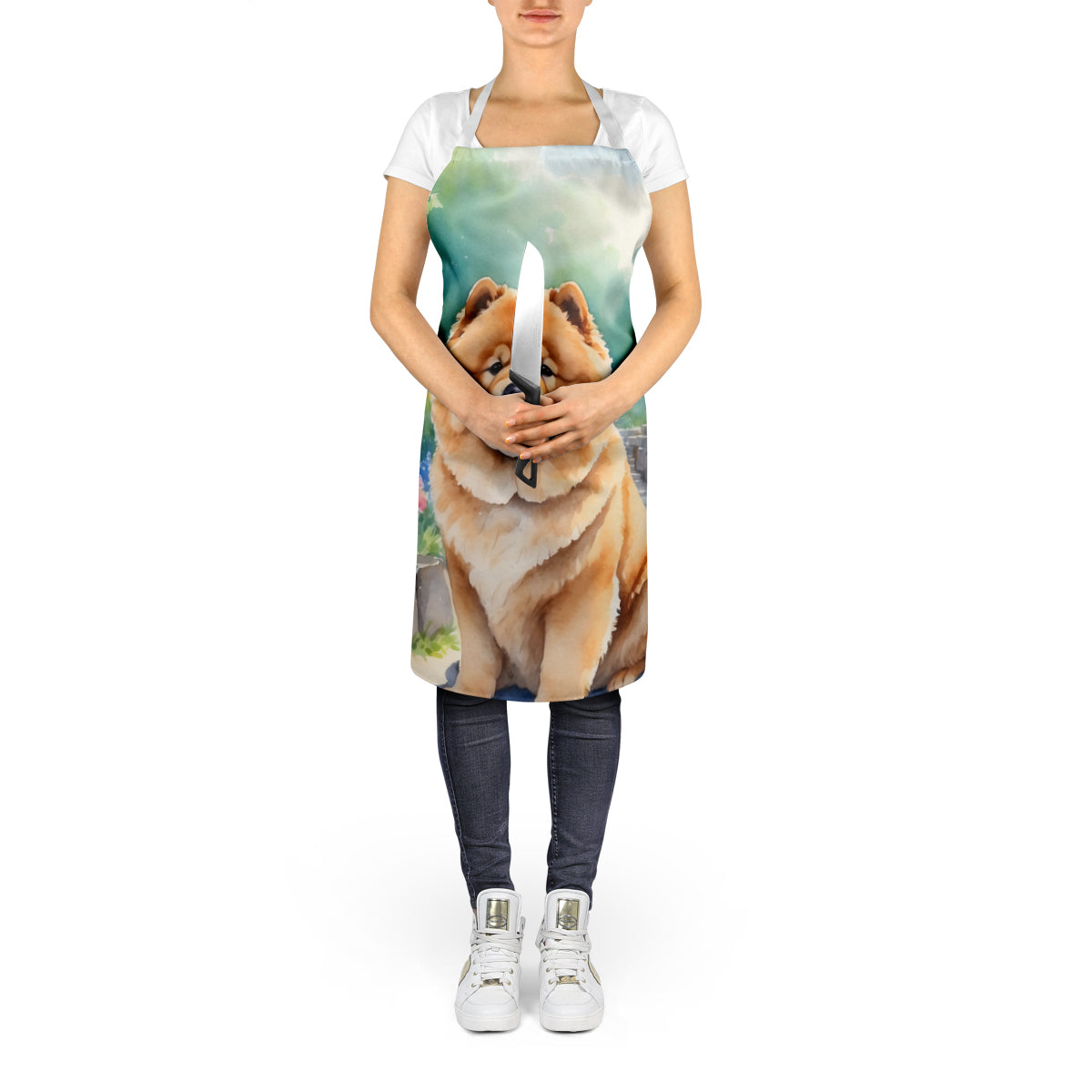 Chow Chow Spring Path Apron - One Color / One Size - Home & Garden - Kitchen Dining & Bar - Table Decoration &